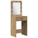 Tavolo da Trucco 3 pcs Marrone 40 x 41 x 135 cm