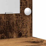 Tavolo da Trucco con cassetto 2 pcs Marrone Legno truciolato