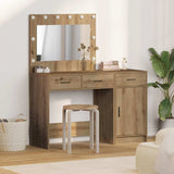 Tavolo da Trucco 2 pcs Marrone 40 x 41 x 75 cm