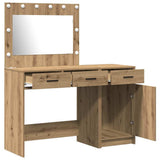Tavolo da Trucco 2 pcs Marrone 40 x 41 x 75 cm
