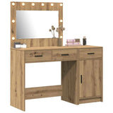Tavolo da Trucco 2 pcs Marrone 40 x 41 x 75 cm