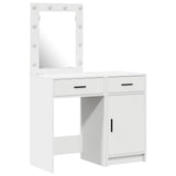 Tavolo da Trucco con cassetto 2 pcs Bianco 50 x 41 x 135 cm