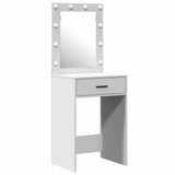 Tavolo da Trucco con cassetto 2 pcs Bianco 50 x 41 x 135 cm