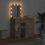 Tavolo da Trucco con cassetto 2 pcs Marrone 50 x 41 x 135 cm
