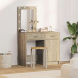 Tavolo da Trucco con cassetto 2 pcs Marrone 50 x 41 x 135 cm