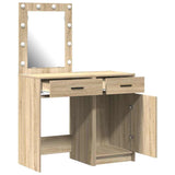 Tavolo da Trucco con cassetto 2 pcs Marrone 50 x 41 x 135 cm