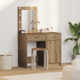 Tavolo da Trucco con cassetto 2 pcs Marrone 50 x 41 x 135 cm
