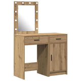 Tavolo da Trucco con cassetto 2 pcs Marrone 50 x 41 x 135 cm
