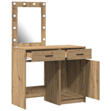 Tavolo da Trucco con cassetto 2 pcs Marrone 50 x 41 x 135 cm
