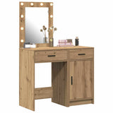 Tavolo da Trucco con cassetto 2 pcs Marrone 50 x 41 x 135 cm