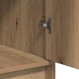 Tavolo da Trucco con cassetto 3 pcs Marrone Legno truciolato