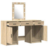Tavolo da Trucco Marrone 50 x 41 x 135 cm Legno truciolato