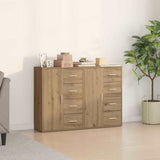 Credenza 2 pcs Rovere artigianale 60 x 31 x 84 cm