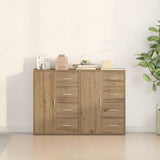 Credenza 2 pcs Rovere artigianale 60 x 31 x 84 cm