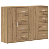Credenza 2 pcs Rovere artigianale 60 x 31 x 84 cm