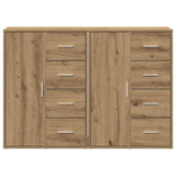Credenza 2 pcs Rovere artigianale 60 x 31 x 84 cm