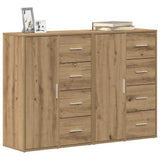 Credenza 2 pcs Rovere artigianale 60 x 31 x 84 cm