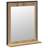 Set di mobili per il bagno 2 pz Marrone 60 x 33 x 60 cm