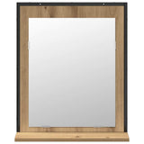 Set di mobili per il bagno 2 pz Marrone 60 x 33 x 60 cm