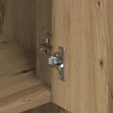 Credenza Rovere artigianale 80 x 33 x 150 cm Legno truciolato
