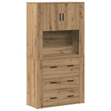 Credenza Rovere artigianale 80 x 33 x 150 cm Legno truciolato
