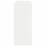 Supporto per piante 2 pcs Bianco 24 x 24 x 55 cm Acciaio