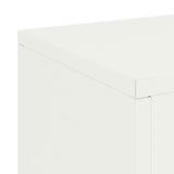 Supporto per piante 2 pcs Bianco 24 x 24 x 75 cm Acciaio