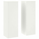 Supporto per piante 2 pcs Bianco 24 x 24 x 75 cm Acciaio