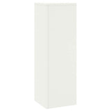 Supporto per piante 2 pcs Bianco 24 x 24 x 75 cm Acciaio