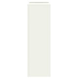 Supporto per piante 2 pcs Bianco 24 x 24 x 75 cm Acciaio