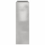 Supporti per piante 2 pcs Argento 24 x 24 x 75 cm