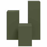 Supporto per piante 3 pcs Oliver verde Acciaio