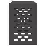 Copertura per condizionatore d'aria Nero 90 x 40 x 60 cm