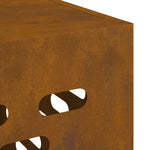 Copertura per condizionatore d'aria Ruggine 90 x 40 x 60 cm