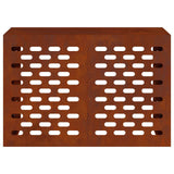 Copertura per condizionatore d'aria Ruggine 90 x 40 x 60 cm