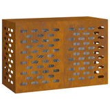 Copertura per condizionatore d'aria Ruggine 90 x 40 x 60 cm