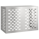 Copertura per condizionatore d'aria Argento 100 x 50 x 70 cm