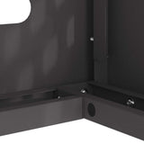 Copertura per condizionatore d'aria Nero 110 x 50 x 80 cm