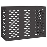 Copertura per condizionatore d'aria Nero 110 x 50 x 80 cm
