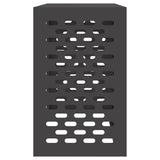 Copertura per condizionatore d'aria Nero 110 x 50 x 80 cm