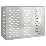 Copertura per condizionatore d'aria Argento 110 x 50 x 80 cm