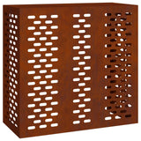 Copertura per condizionatore d'aria Ruggine 110 x 50 x 105 cm