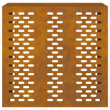 Copertura per condizionatore d'aria Ruggine 110 x 50 x 105 cm