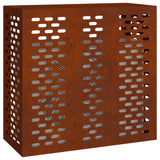 Copertura per condizionatore d'aria Ruggine 110 x 50 x 105 cm