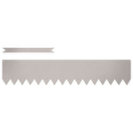 Bordure per prato 30 pcs Marrone 100 x 0.5 x 20 cm