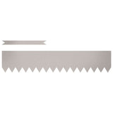 Bordure per prato 30 pcs Marrone 100 x 0.5 x 20 cm