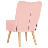poltrona Rosa 63 x 67 x 94 cm Tessuto di Pecora e Plywood