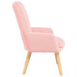 poltrona Rosa 63 x 67 x 94 cm Tessuto di Pecora e Plywood