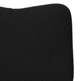 poltrona Nero 63 x 67 x 94 cm Tessuto di Pecora e Plywood