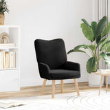 poltrona Nero 63 x 67 x 94 cm Tessuto di Pecora e Plywood